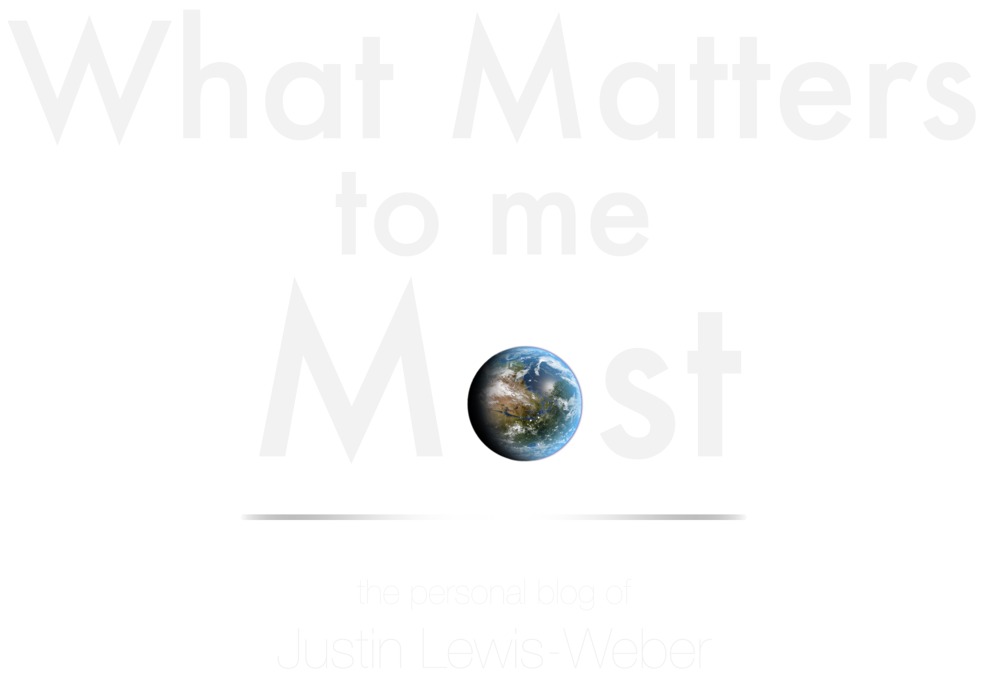 What Matters to Me Most